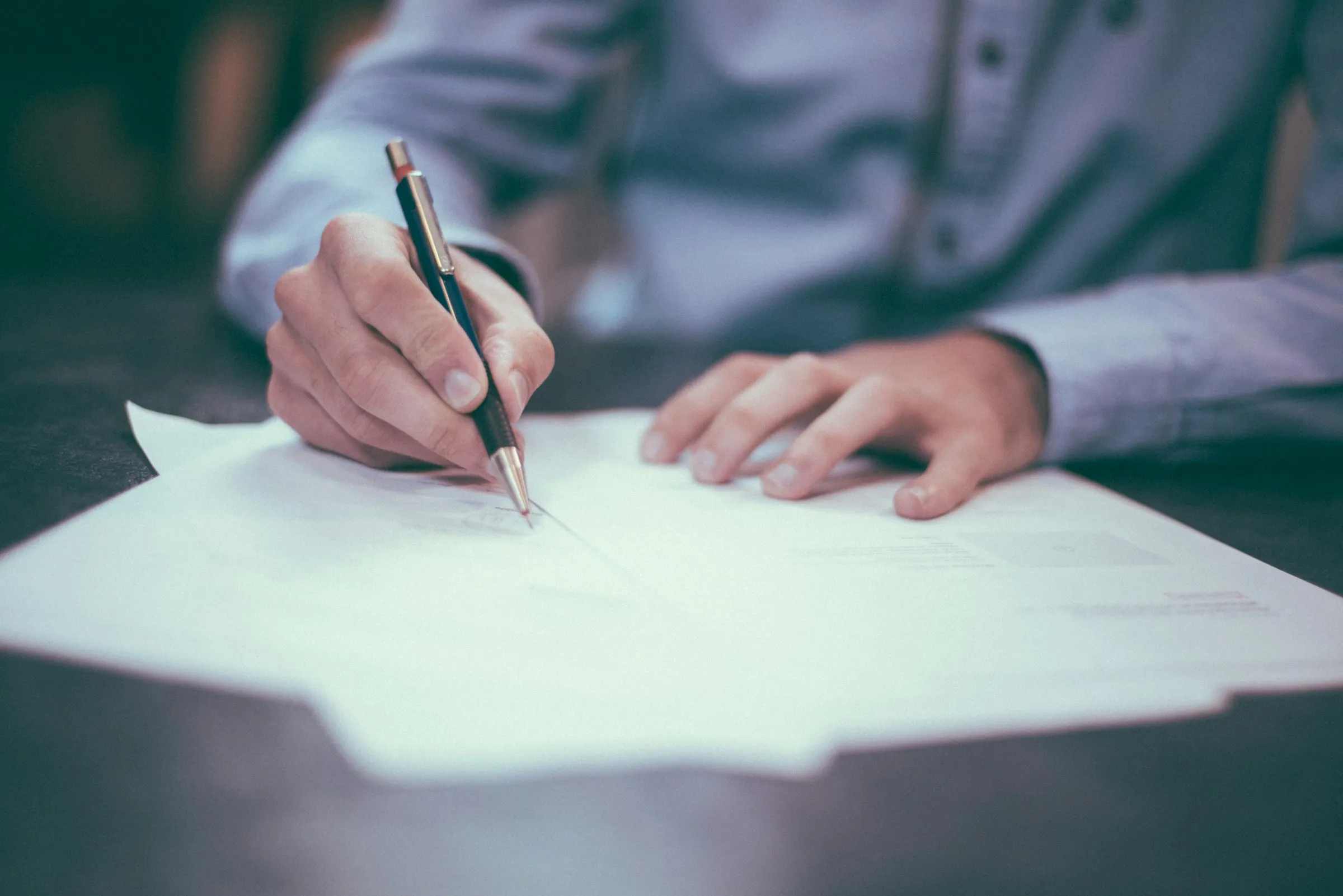Signing closing documents